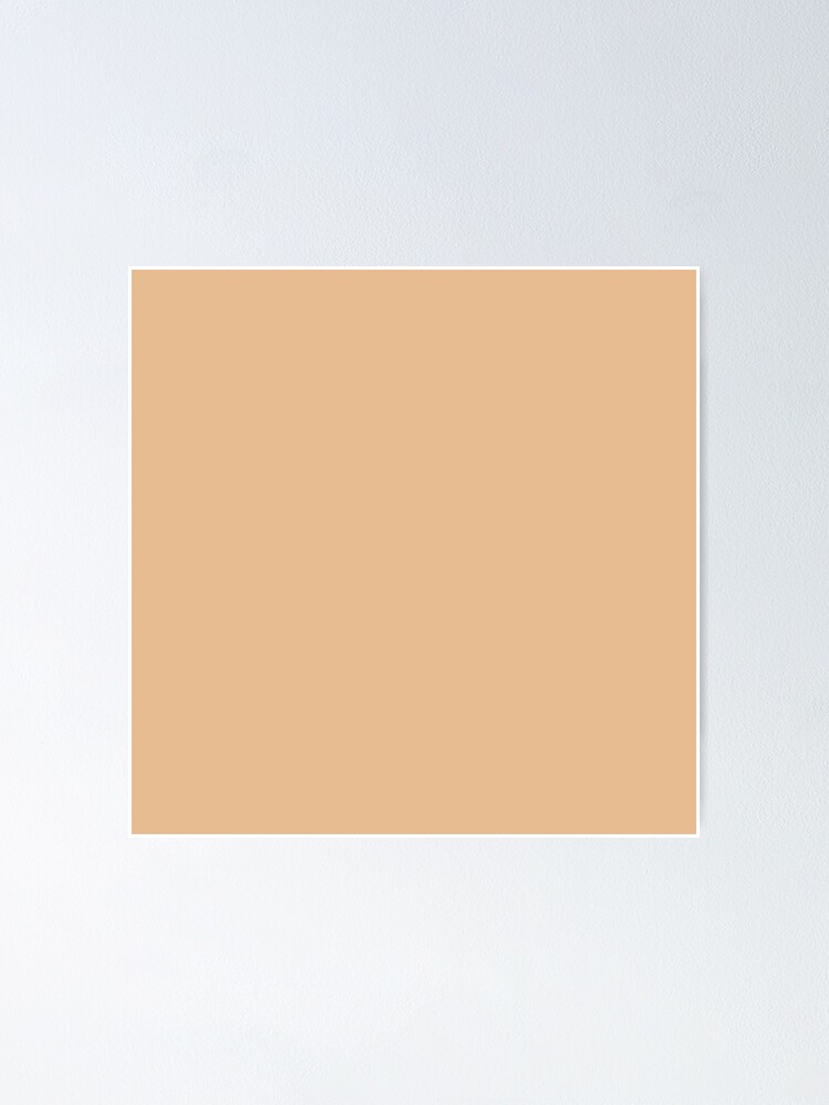 "Limestone Skin Tone Plain Color" Poster for Sale by speckled Redbubble