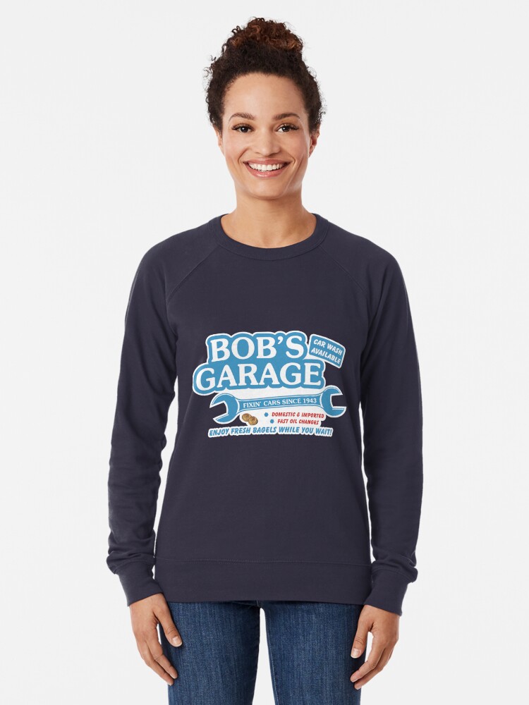 Bobs Garage sweater.
