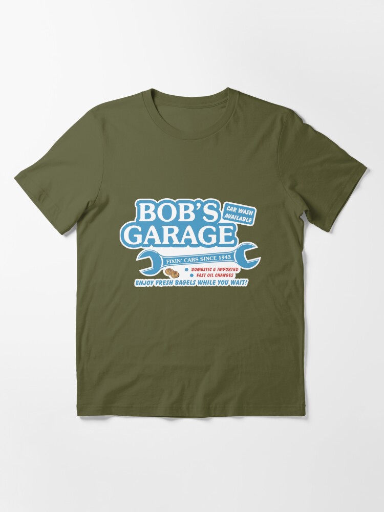 Bob's garage 2024 baseball shirt