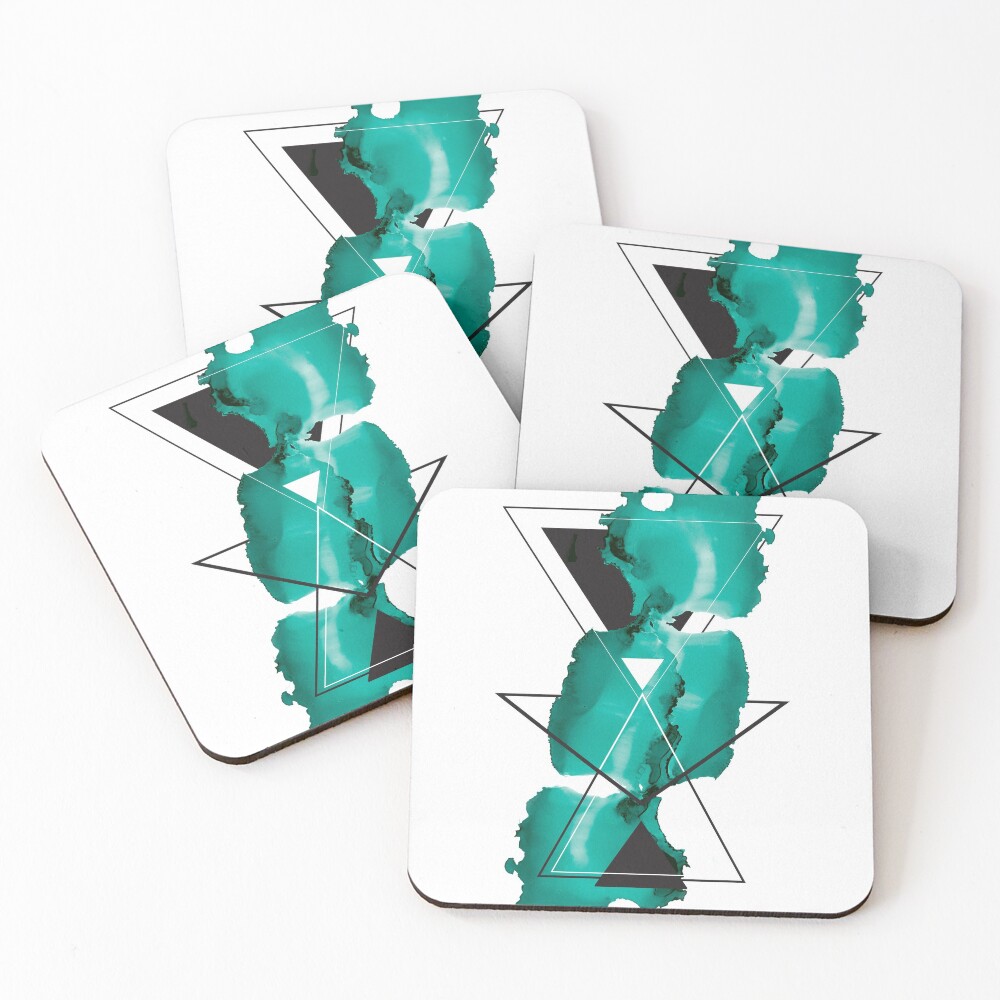 Item preview, Coasters (Set of 4) designed and sold by Geode-Creative.