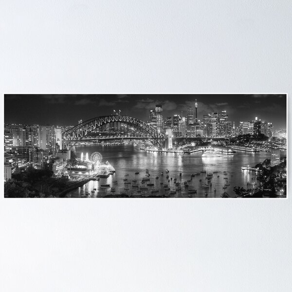 Item preview, Lights, Camera Action - Sydney In Black & White - The HDR Experience designed and sold by Salieri1627.