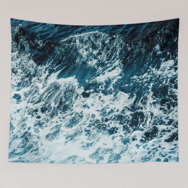 Item preview, Blue Ocean Waves designed and sold by Turkdesigner.