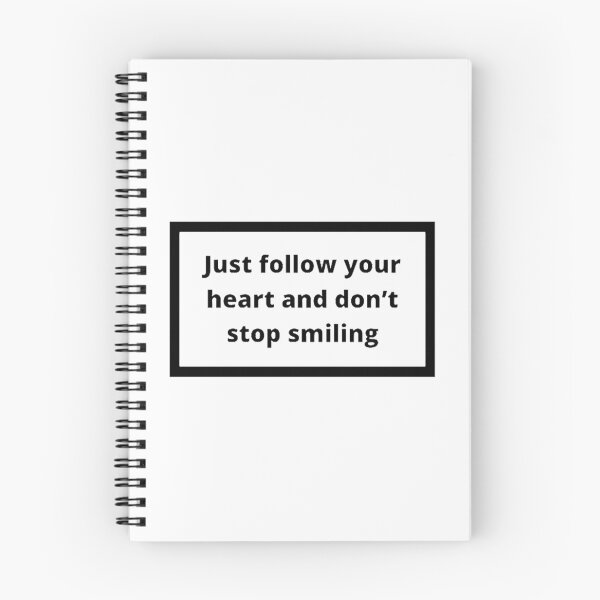 Item preview, Just follow your heart and do not stop smiling designed and sold by Omeris.