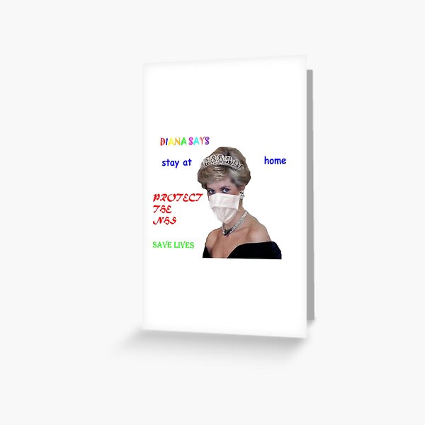 Diana - Helpful Plague Mistress Greeting Card