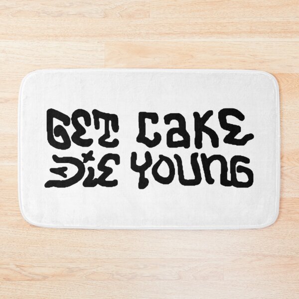 Item preview, Lil Peep Get Cake Die Young Tattoo Design Original Art designed and sold by nmrkdesigns.