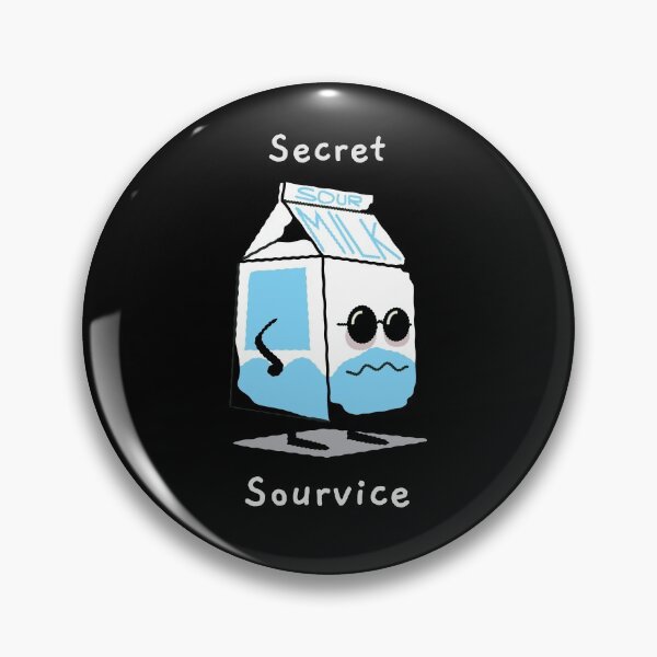 Item preview, Secret Sourvice. Secret Service. Milk. Pun. Funny designed and sold by shirtdan.