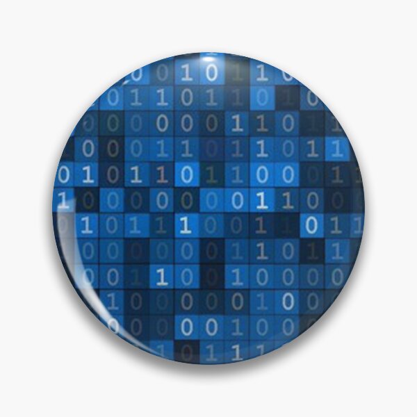 Artikelvorschau, Computersprache Blau - PATT0049 entworfen und verkauft von 3-Starfish.
