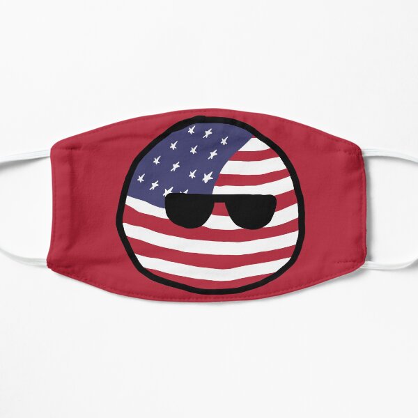USABALL Mascarilla plana