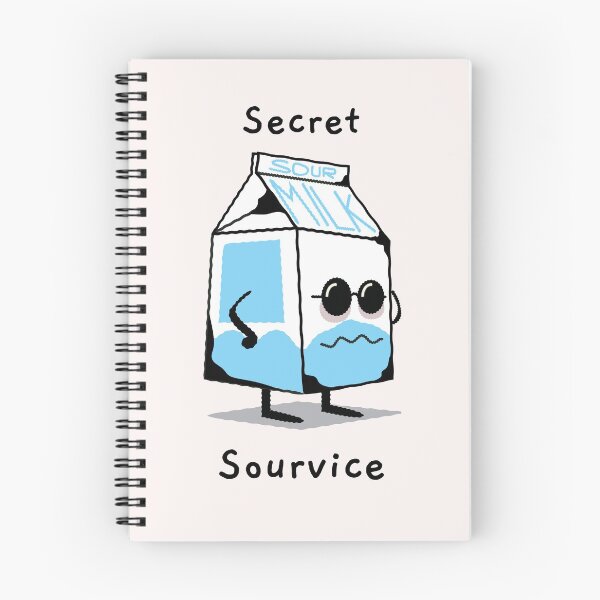 Item preview, Secret Sourvice. Secret Service. Milk. Pun. Funny designed and sold by shirtdan.