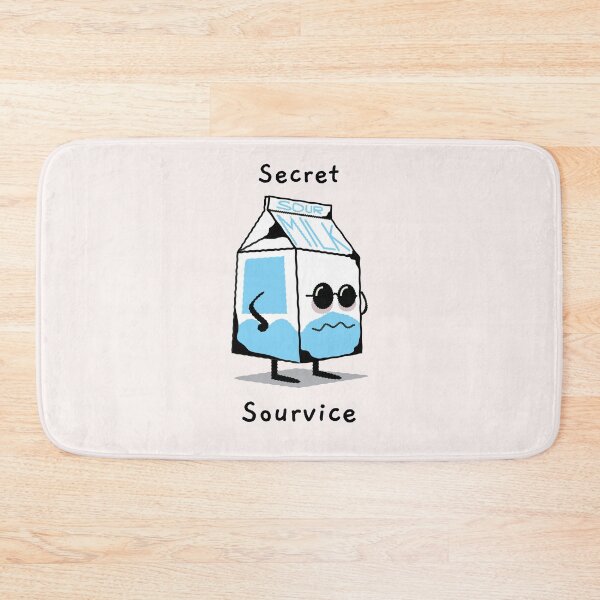 Item preview, Secret Sourvice. Secret Service. Milk. Pun. Funny designed and sold by shirtdan.