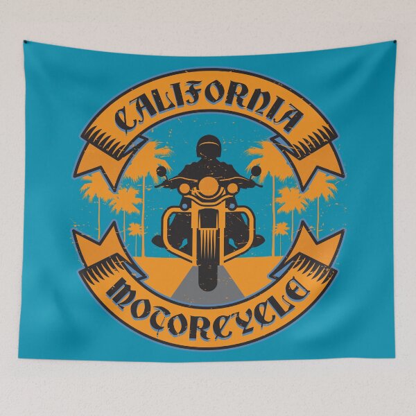 Item preview, California motorcycle designed and sold by studio838.