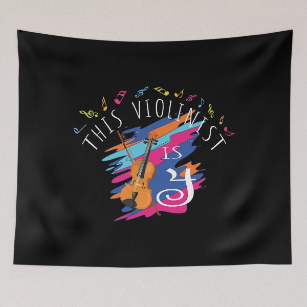 Item preview, This Violinist Is 4 Years Old Classical Violin 4th Birthday design designed and sold by Grabitees.