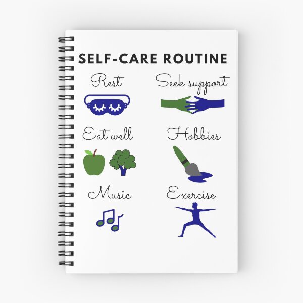 Item preview, Self-Care Routine - Daily Reminder - Self-Love designed and sold by Beyond Words.