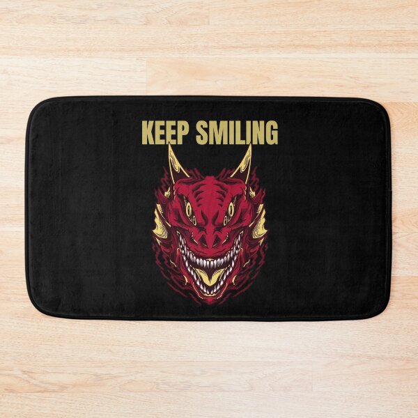 Item preview, Keep Smiling Scary Dragon Design designed and sold by joabaj.