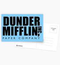 Dunder Mifflin Inc. Postcards