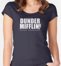 Dunder Mifflin Inc. Women's Fitted Scoop T-Shirt