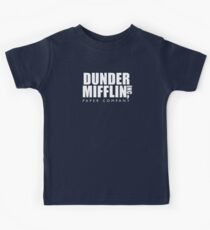 Dunder Mifflin Inc. Kids Tee