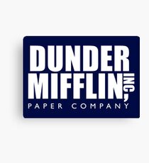 Dunder Mifflin Inc. Canvas Print