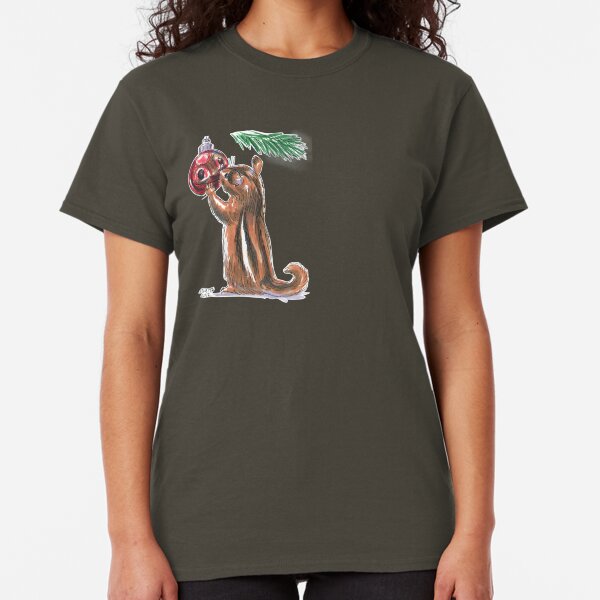 Holiday Critters - Chipmunk Classic T-Shirt