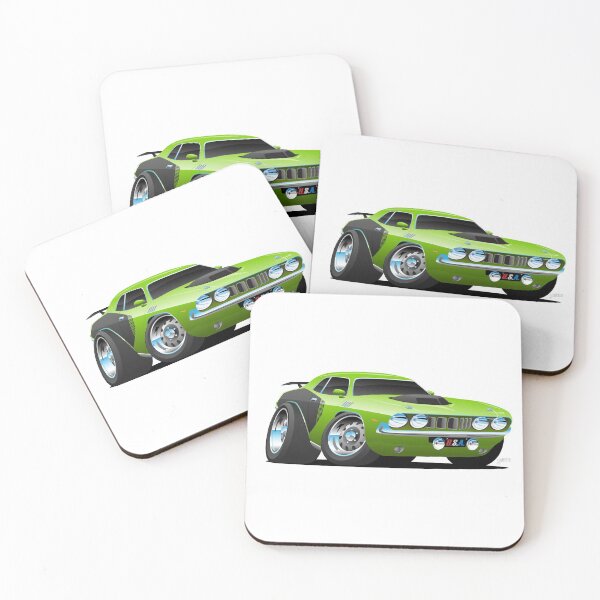 Item preview, Classic Seventies Style American Muscle Car Cartoon designed and sold by hobrath.