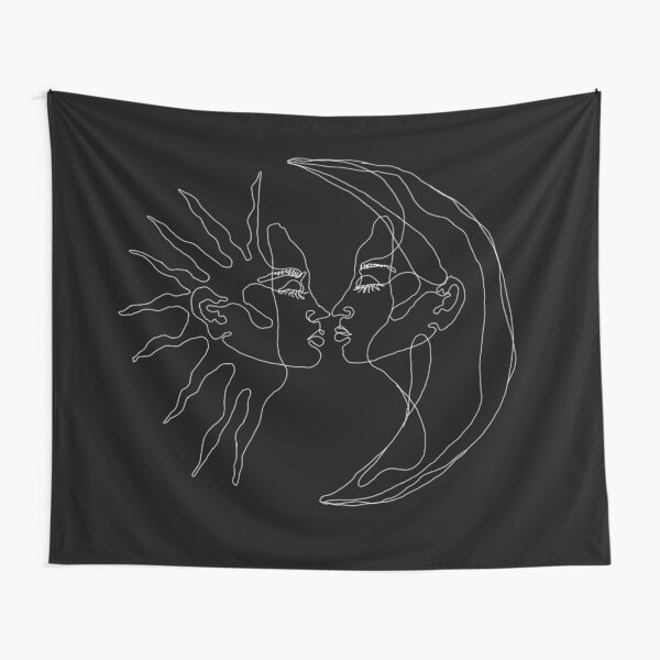 Item preview, Copy of sun and moon line art designed and sold by thestardustshop.