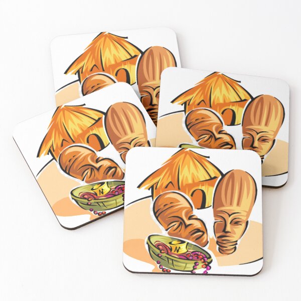 Item preview, African art illustration designed and sold by taveulrangue.