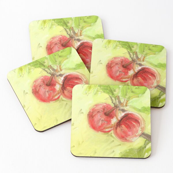 Item preview, Two Red Apples - 2012 designed and sold by Sue Flask.