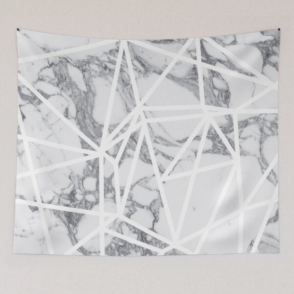 Item preview, Modern Marble Geometric Pattern Design designed and sold by idovedesign.