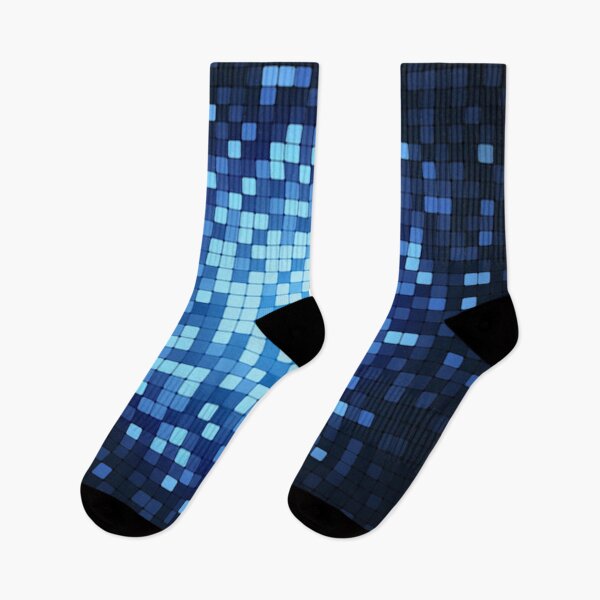 Item preview, Pixels Blue - PATT0050 designed and sold by 3-Starfish.