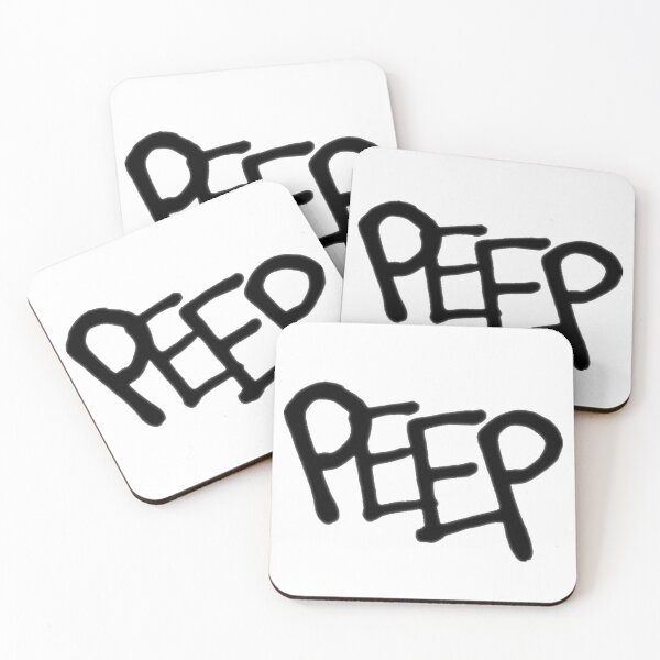 Item preview, Lil Peep 'PEEP' Cool Letter Design designed and sold by nmrkdesigns.