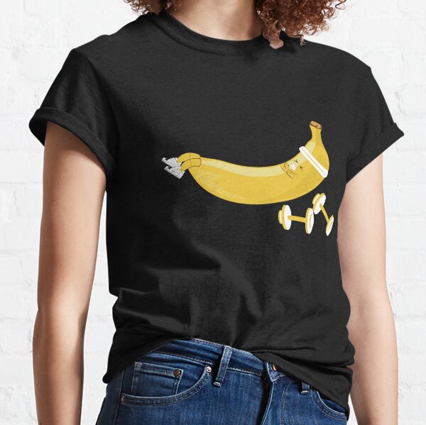 Funny Fitness Banana Classic T-Shirt
