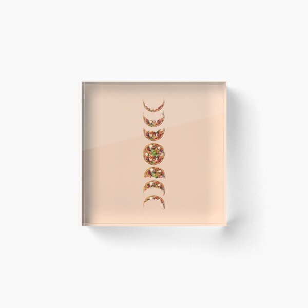 Item preview, Phases of bitten pizza designed and sold by ESCAPZ.