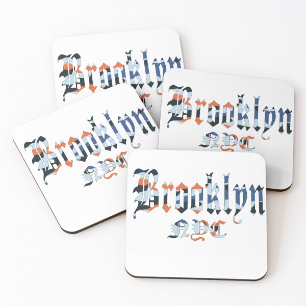 Item preview, Orange/Navy Brooklyn  designed and sold by THEFreshYOUNGgent.