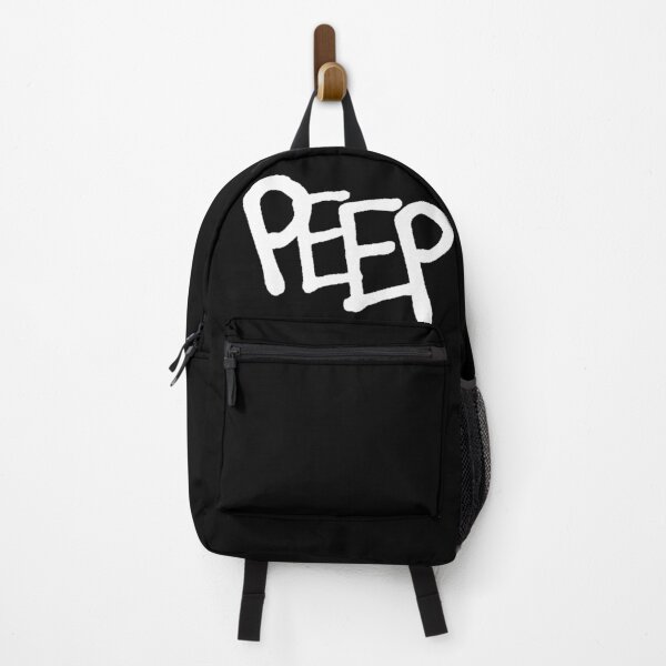 Item preview, Lil Peep 'PEEP' Cool Letter Design in white designed and sold by nmrkdesigns.