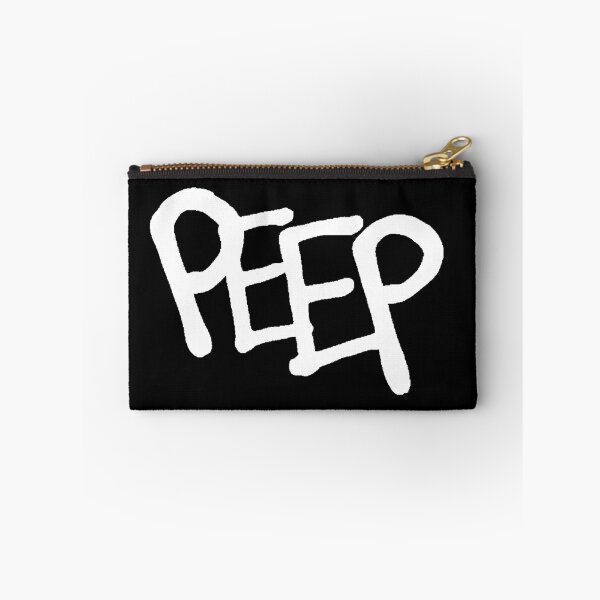 Item preview, Lil Peep 'PEEP' Cool Letter Design in white designed and sold by nmrkdesigns.