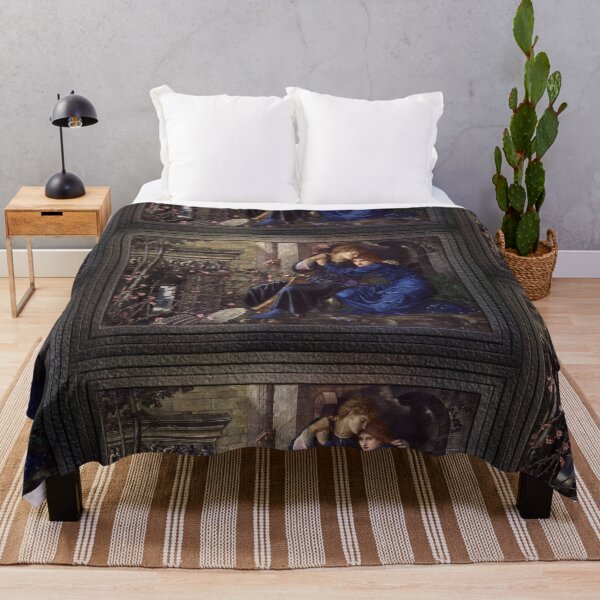 Item preview, Love Among the Ruins by Edward Burne-Jones Old Masters Reproduction designed and sold by Xzendor7 Digital Art Creations.