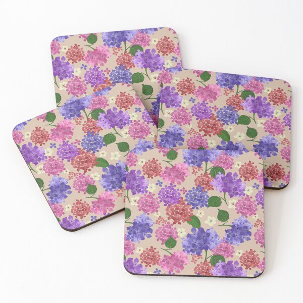 Item preview, Happy Hydrangea Flowers designed and sold by ButaChaap.
