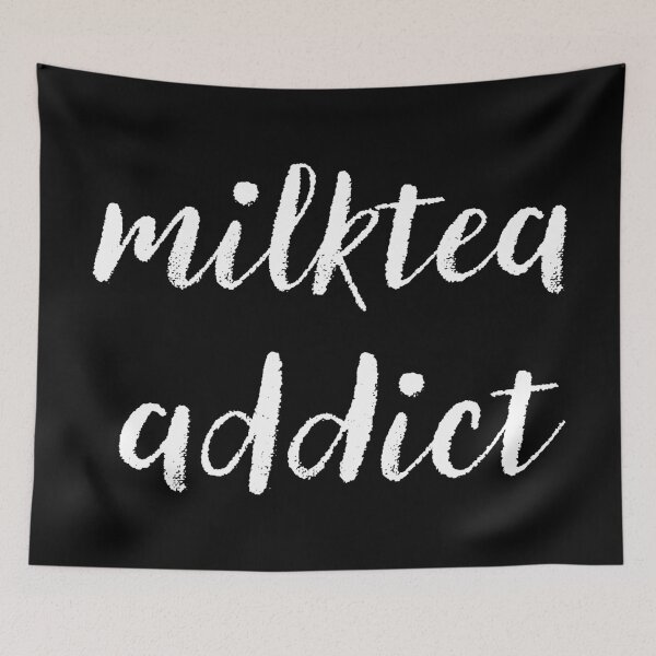 Item preview, Milktea Addict - White designed and sold by chrismanubag.