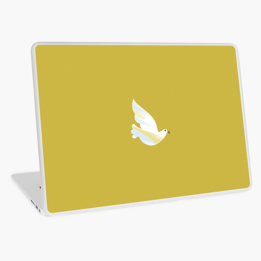 Christmas Dove Laptop Skin