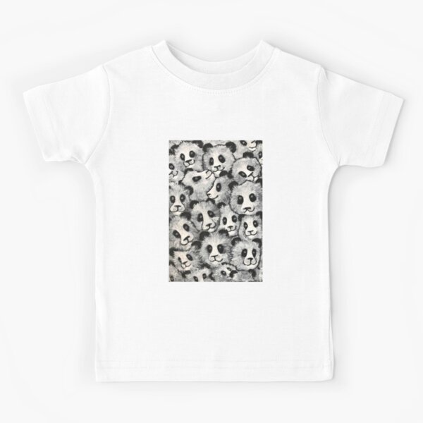 Black and white Bear Cubs Kids T-Shirt for Sale by fauniina