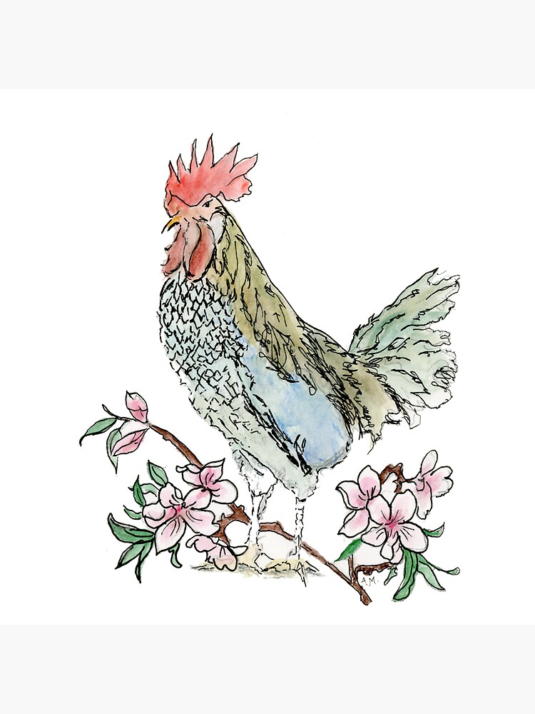 "Delaware State Bird and Flower" Sticker for Sale by anniem49 Redbubble
