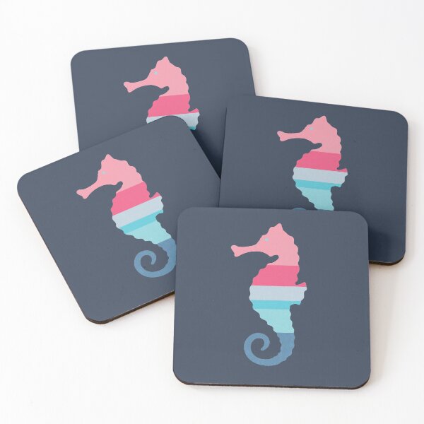 Item preview, Seahorse Showing Stripes designed and sold by SharksOnShore.