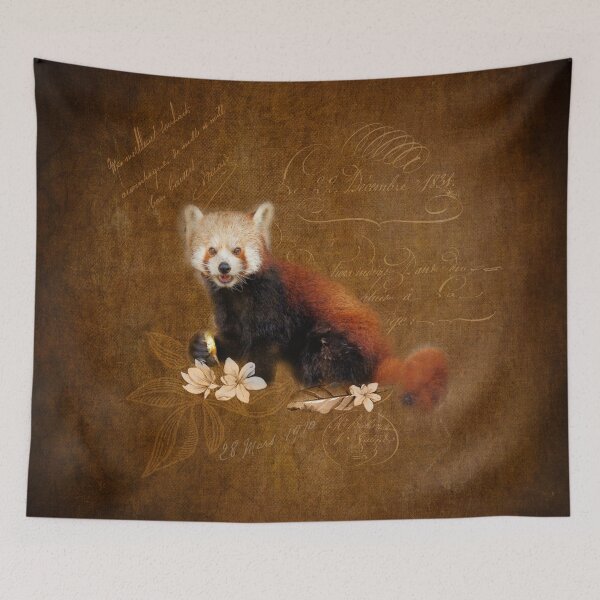 Artikelvorschau, Red Panda Vintage Style entworfen und verkauft von LuciaS.