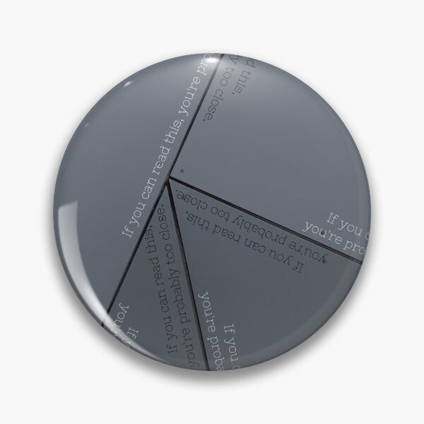 Item preview, "If you can read this, you're probably too close" designed and sold by Dennoir.