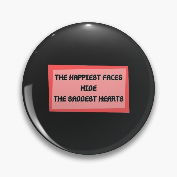 Item preview, The happiest faces hide the saddest hearts  designed and sold by GBDesigner.