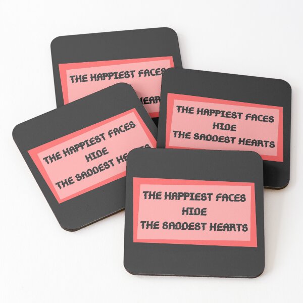 Item preview, The happiest faces hide the saddest hearts  designed and sold by GBDesigner.