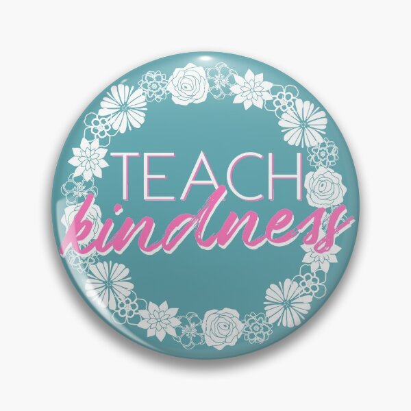Item preview, Teach Kindness with Flower Frame designed and sold by vegansintexas.