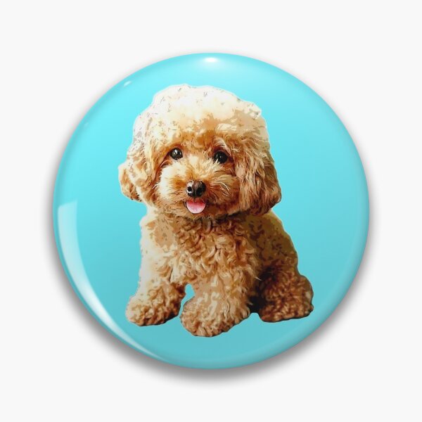 Item preview, Mini Poodle Toy Poodle Cute Puppy Dog designed and sold by ElegantCat.