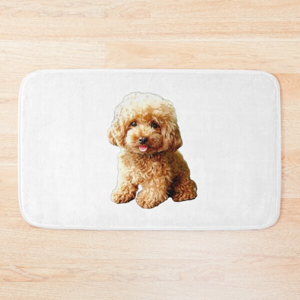 Item preview, Mini Poodle Toy Poodle Cute Puppy Dog designed and sold by ElegantCat.