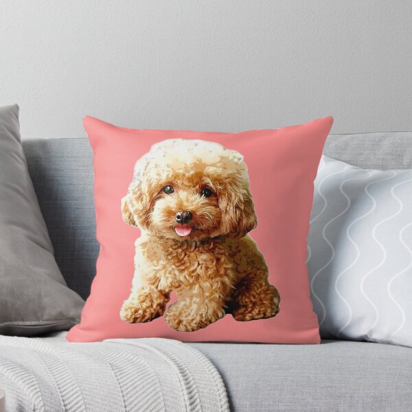 Item preview, Mini Poodle Toy Poodle Cute Puppy Dog designed and sold by ElegantCat.